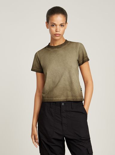 Top Overdyed Micro Boxy